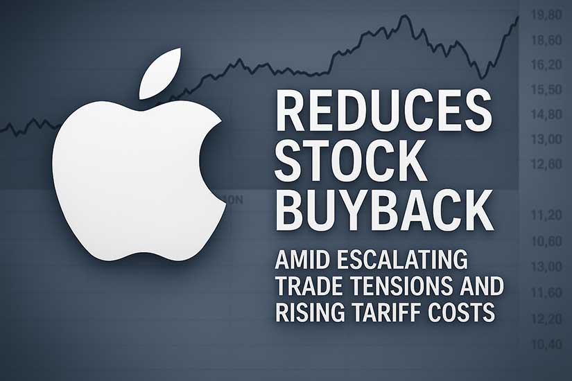 Apple Reduces Stock Buyback