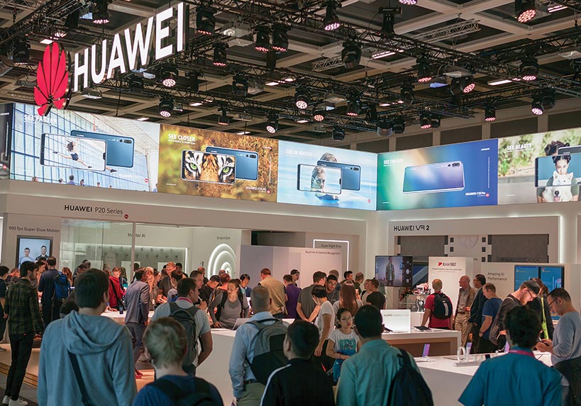 Huawei CEO Says Chip Gap with US Workarounds in Progress